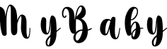 My Baby预览字体图片