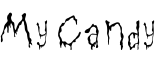 My Candy 预览字体图片