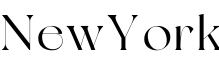 NewYork预览字体图片