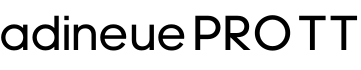 adineue PRO TT预览字体图片