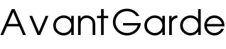 AvantGarde预览字体图片