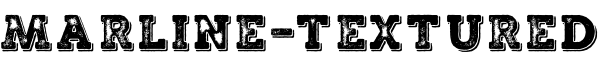 Marline-Textured预览字体图片