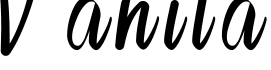 Vanila预览字体图片