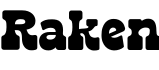 Raken预览字体图片