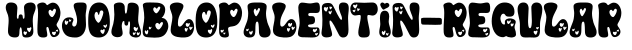 WRJombloPalentin-Regular预览字体图片
