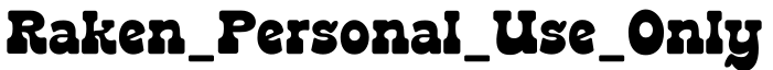Raken_Personal_Use_Only预览图片
