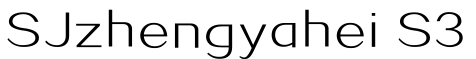 SJzhengyahei S3预览图片