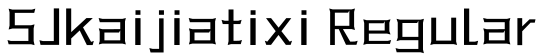 SJkaijiatixi Regular预览图片