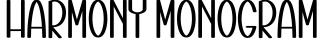 Harmony Monogram预览图片