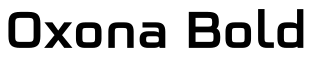 Oxona Bold预览图片