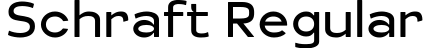 Schraft Regular预览字体图片