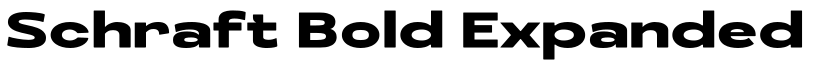 Schraft Bold Expanded预览图片