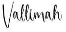 Vallimah预览字体图片