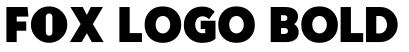 FOX Logo Bold预览图片
