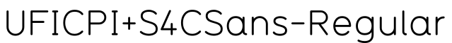UFICPI+S4CSans-Regular预览图片