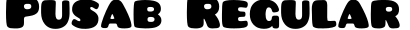 Pusab Regular预览图片