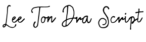 Lee Ton Dra Script预览图片