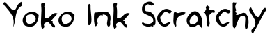 Yoko Ink Scratchy预览图片