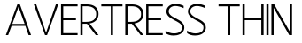 Avertress Thin预览图片