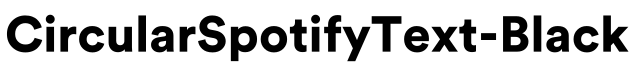 CircularSpotifyText-Black预览图片