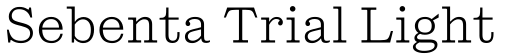 Sebenta Trial Light预览图片
