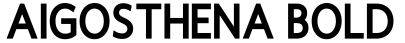 Aigosthena Bold预览图片
