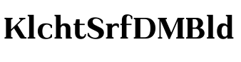 Kulachat Serif DEMO Bold预览图片