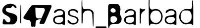 Si47ash_Barbad预览字体图片