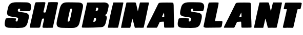 ShobinaSlant预览图片